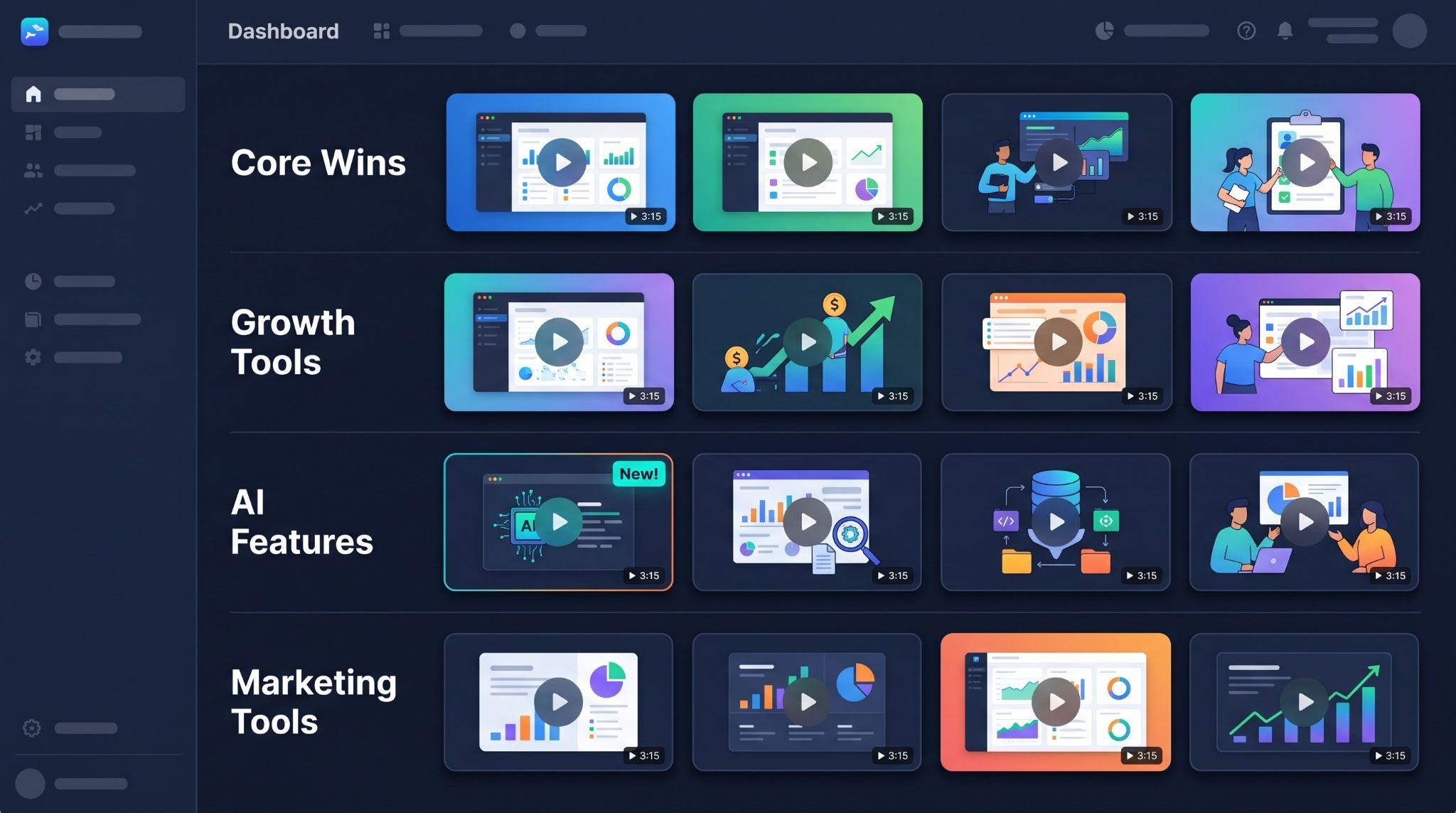 Building a GHL feature video library in phases