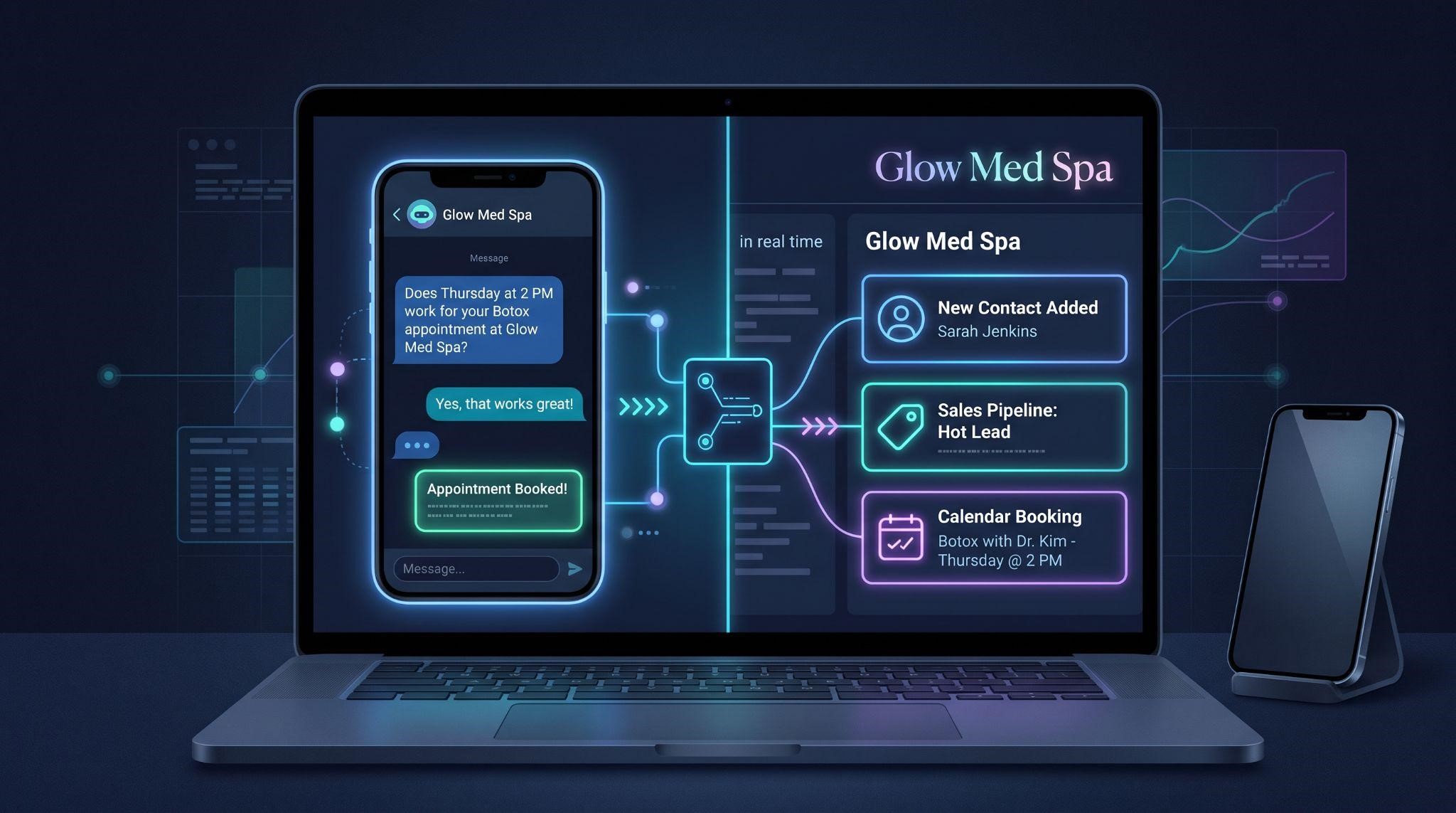 Building a demo environment for an AI product demo video
