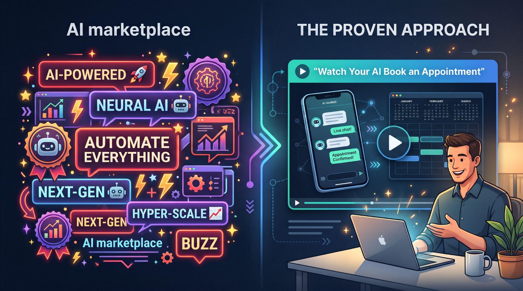 AI SaaS video marketing helping a product stand out from AI hype