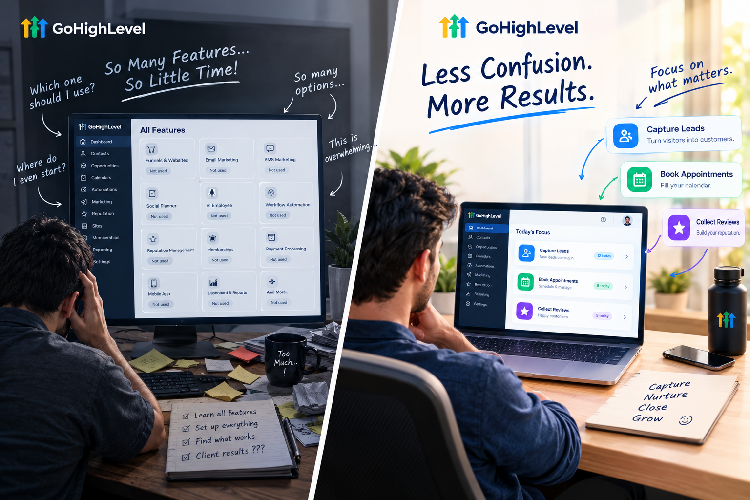 Avoiding common mistakes when setting up GoHighLevel CRM features