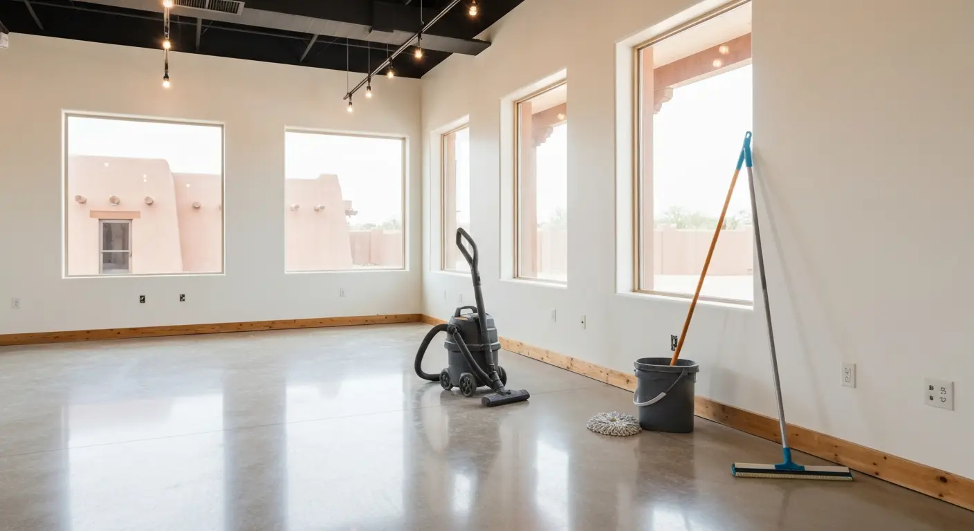 Post-construction cleaning