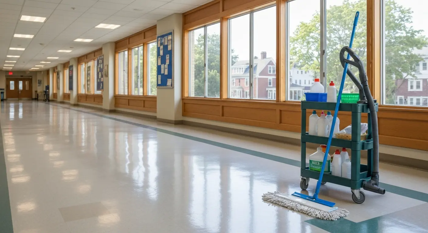School and education facility cleaning