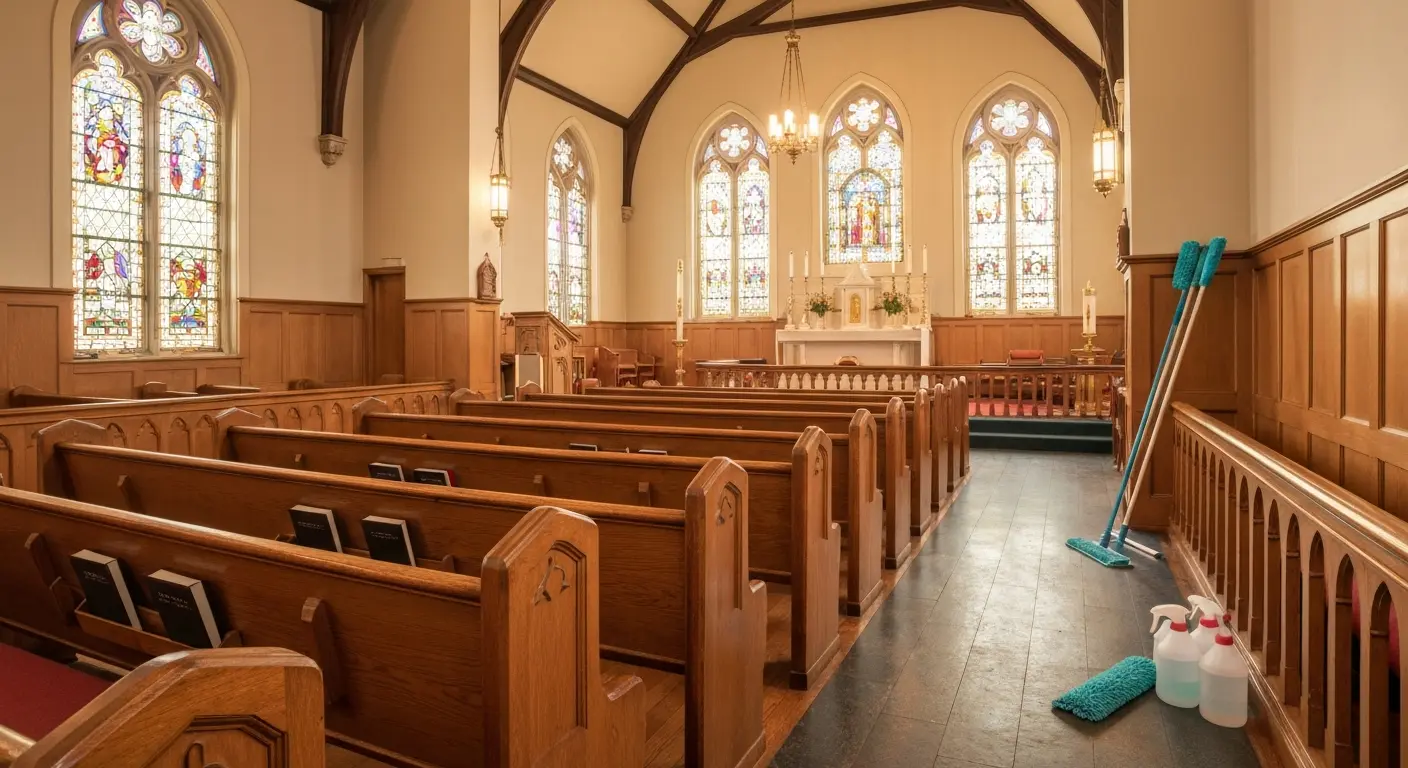 Religious facility cleaning