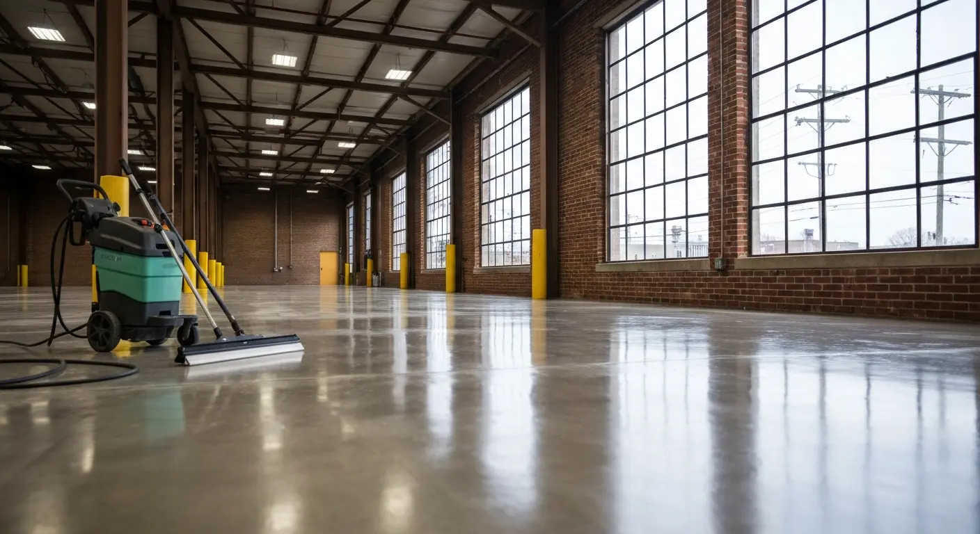 Warehouse cleaning service