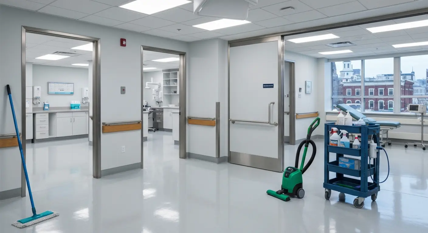 Healthcare facility cleaning in West Hartford
