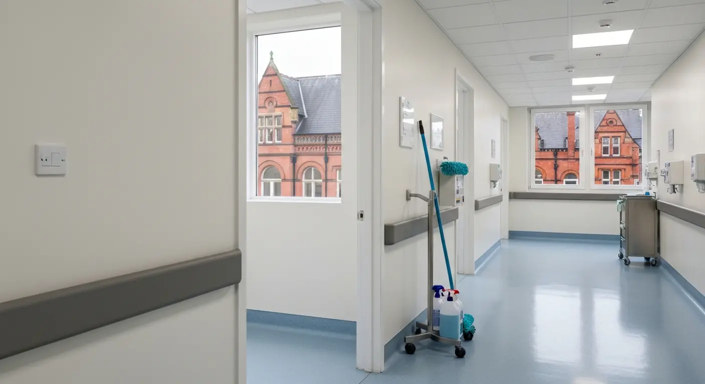 Healthcare facility cleaning