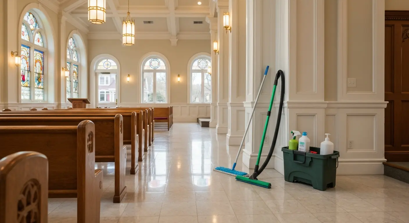 Religious facility cleaning in Avon