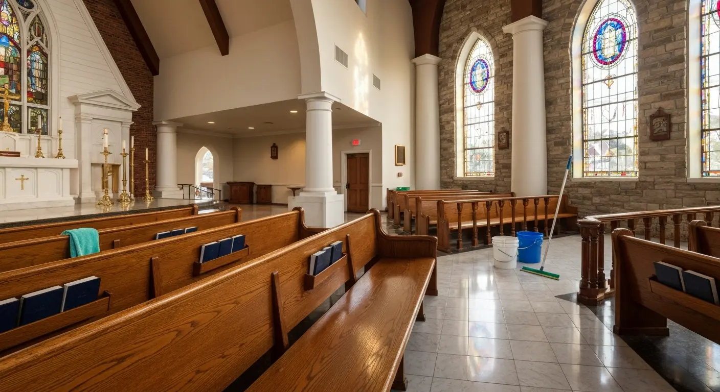 Religious facility cleaning