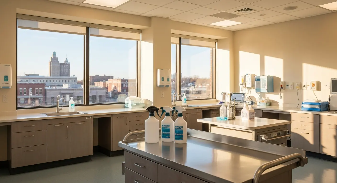 Specialized facility cleaning