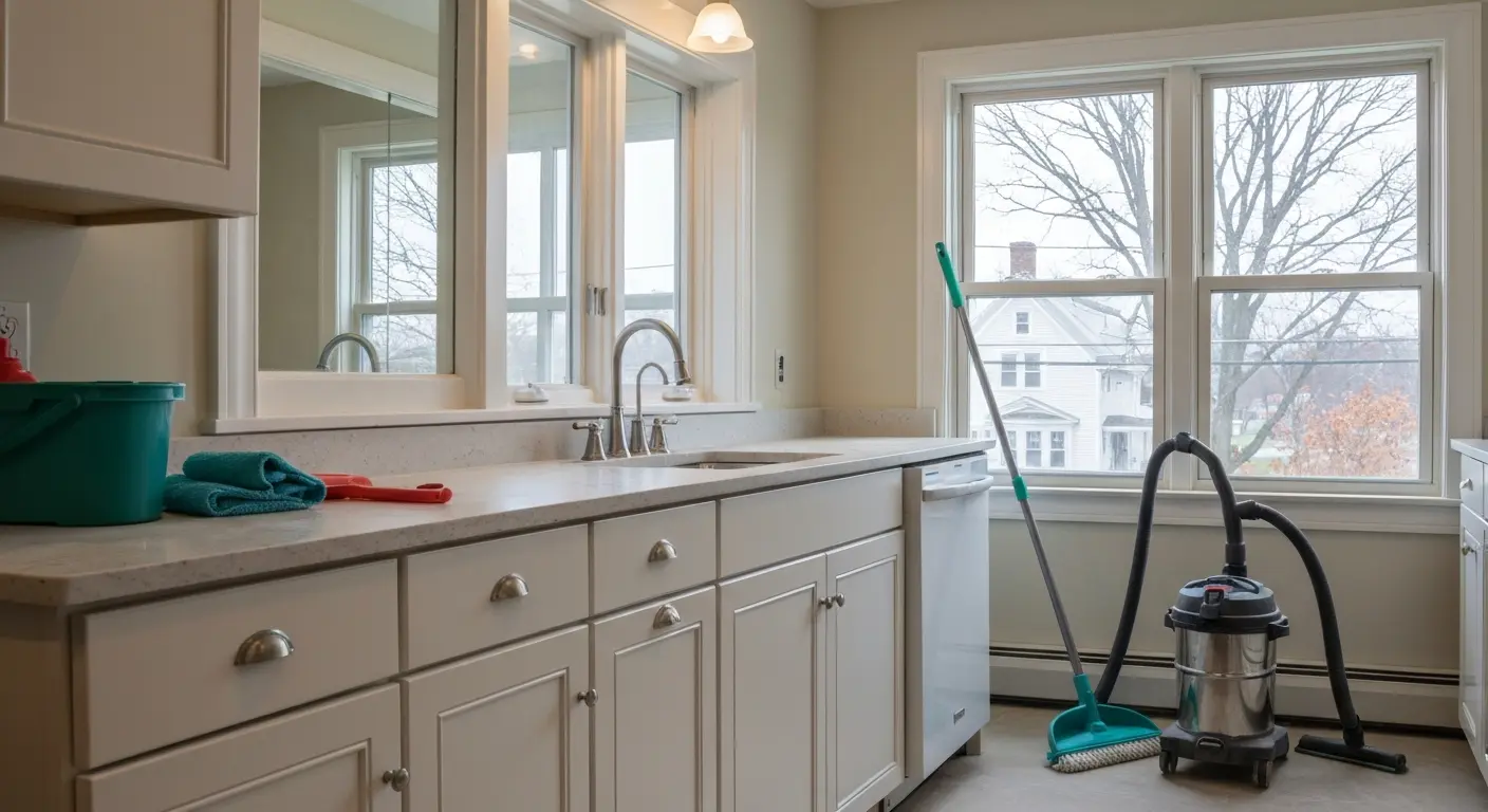 Post-construction cleaning