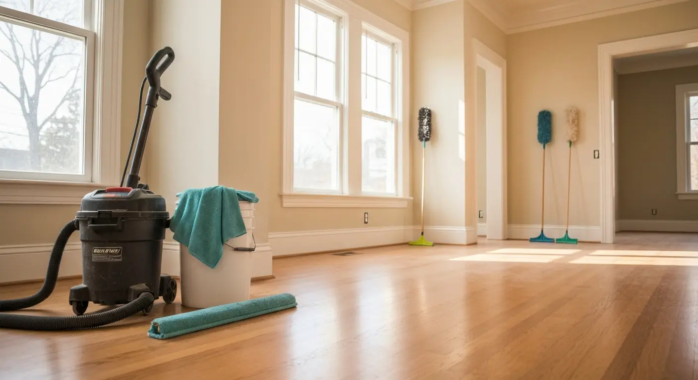 Post construction cleaning