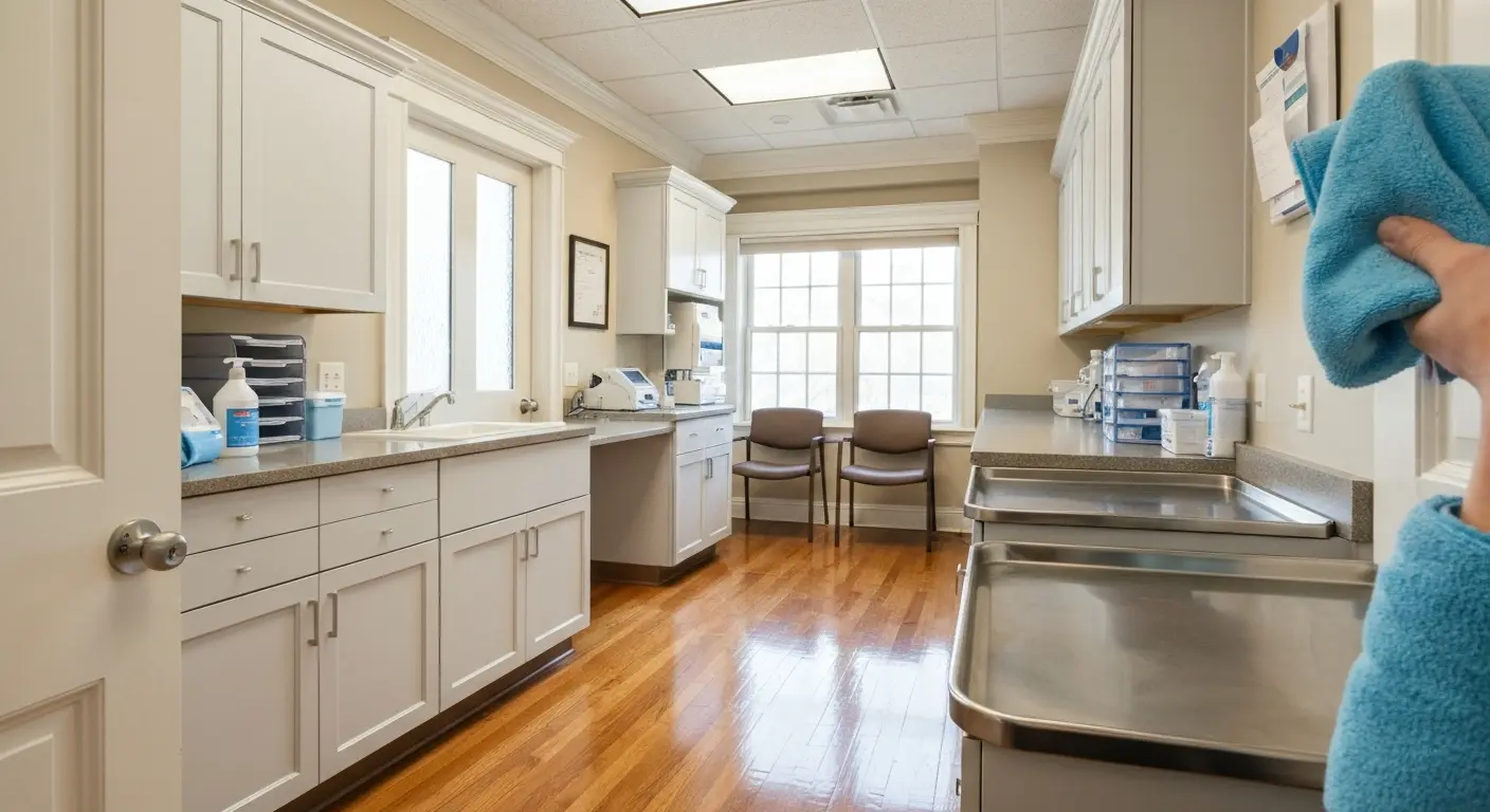 Medical office cleaning in Simsbury CT