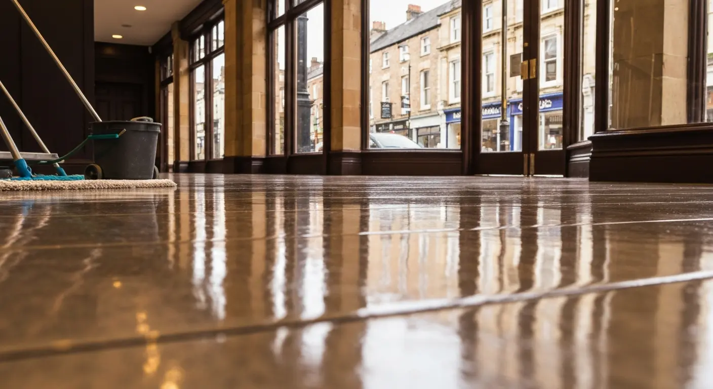 Retail floor cleaning
