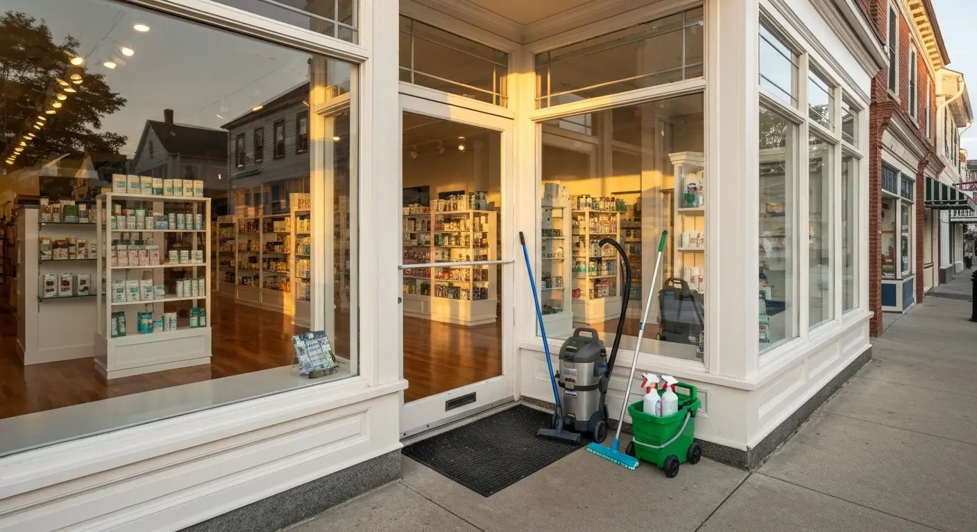 Retail store cleaning