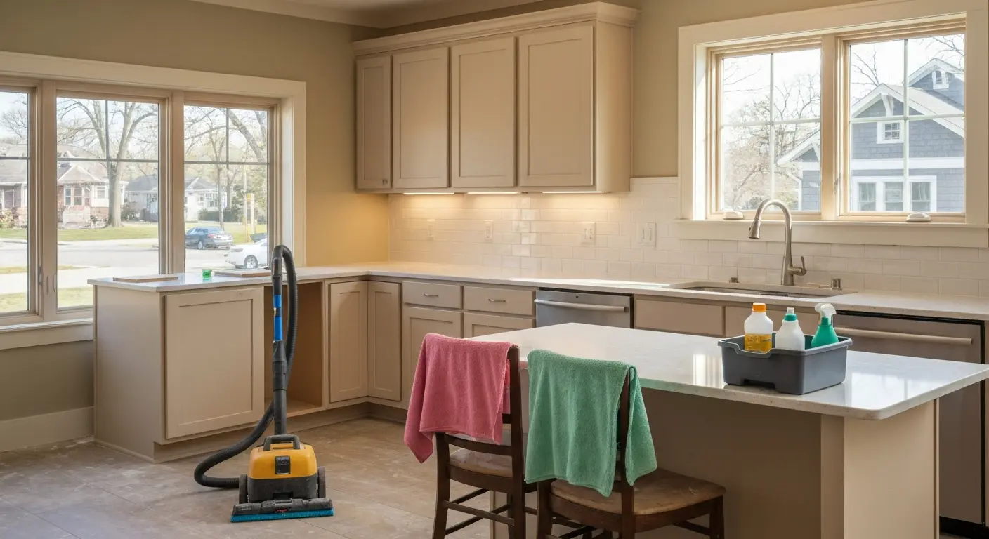 Post-construction cleanup