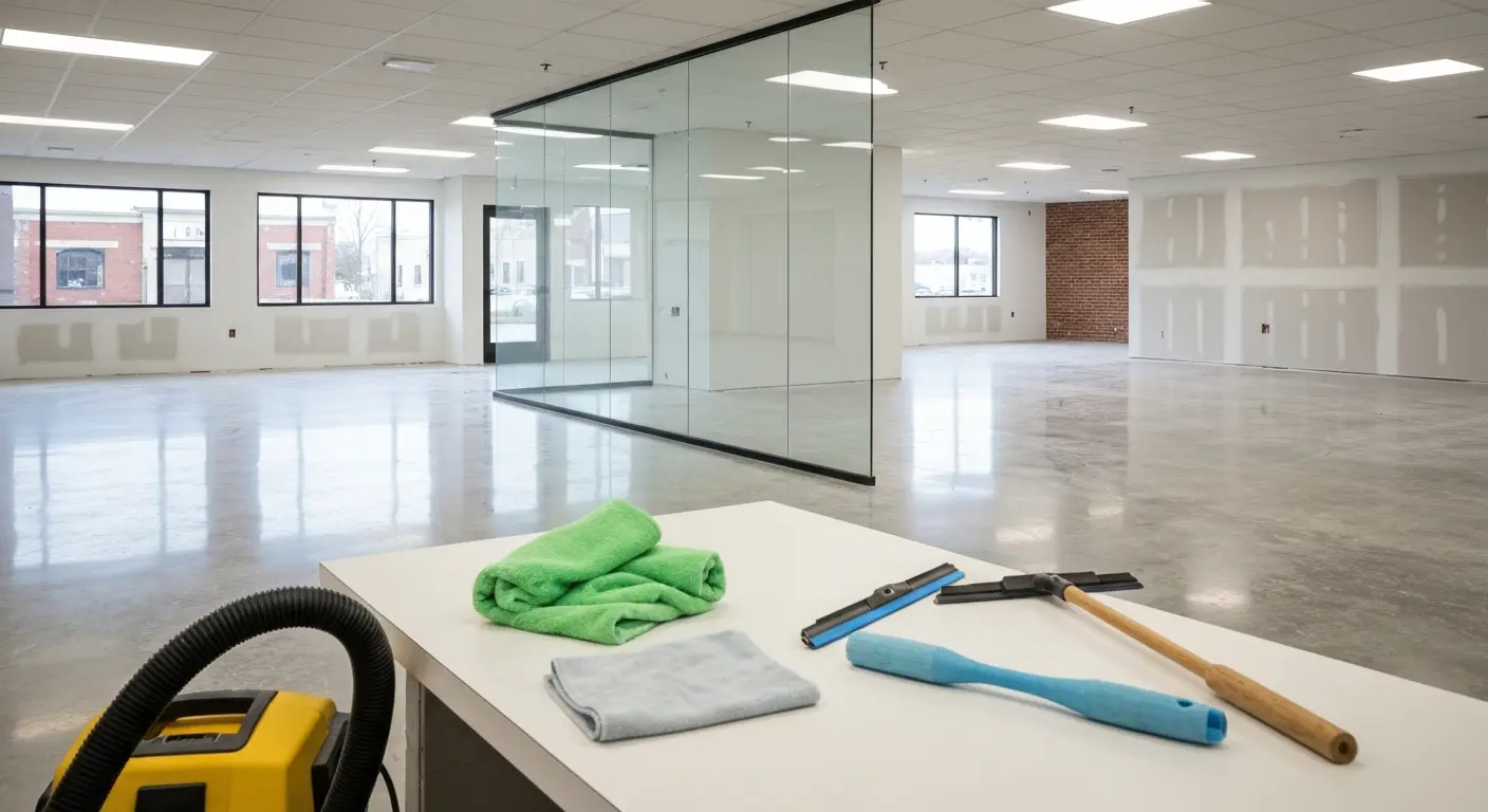 Post-construction cleanup