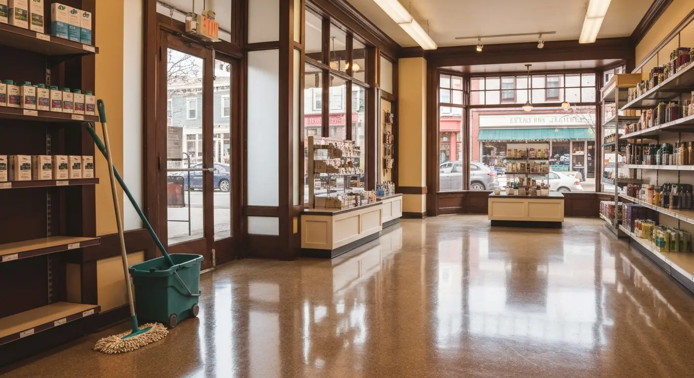 Retail store cleaning