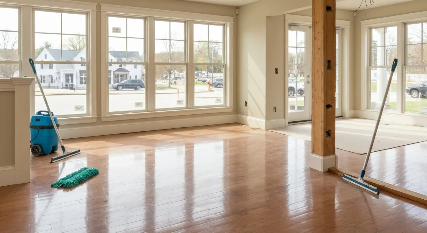 Post-construction cleaning