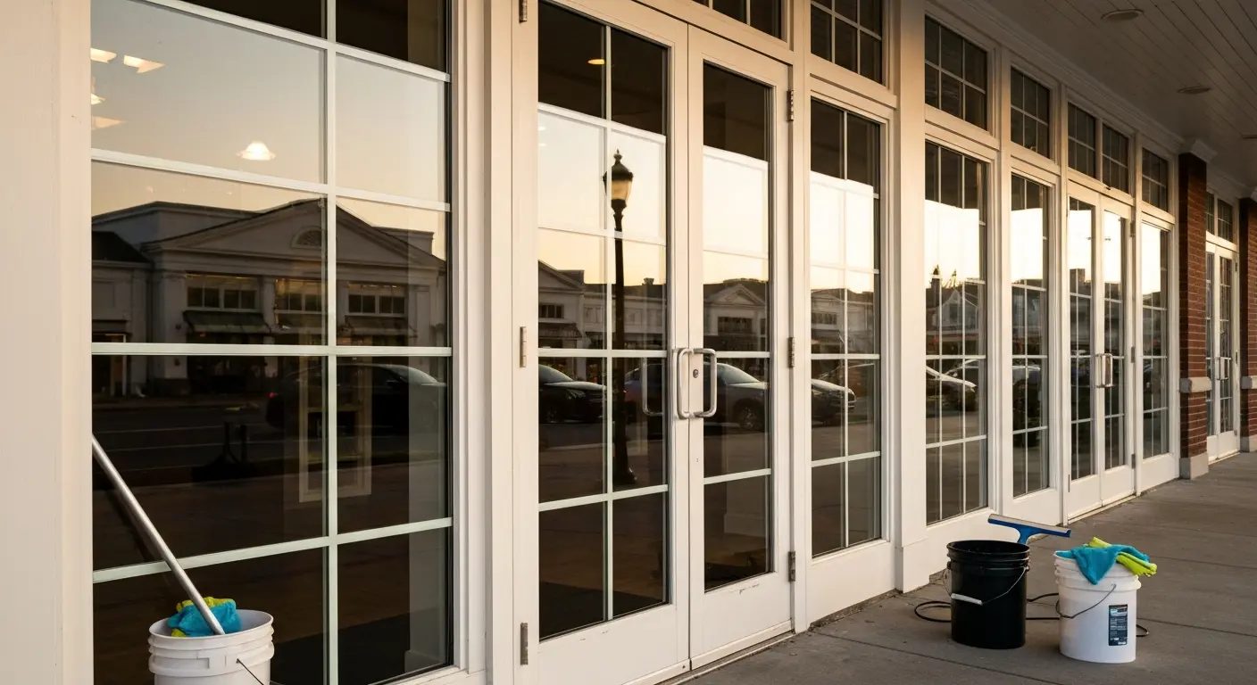 Window and entrance cleaning