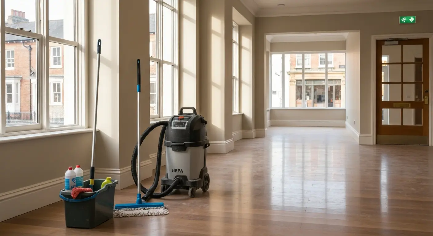 Post-construction cleanup