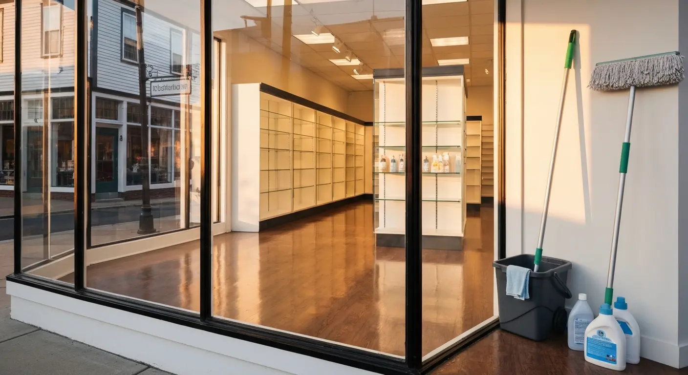 Retail cleaning service