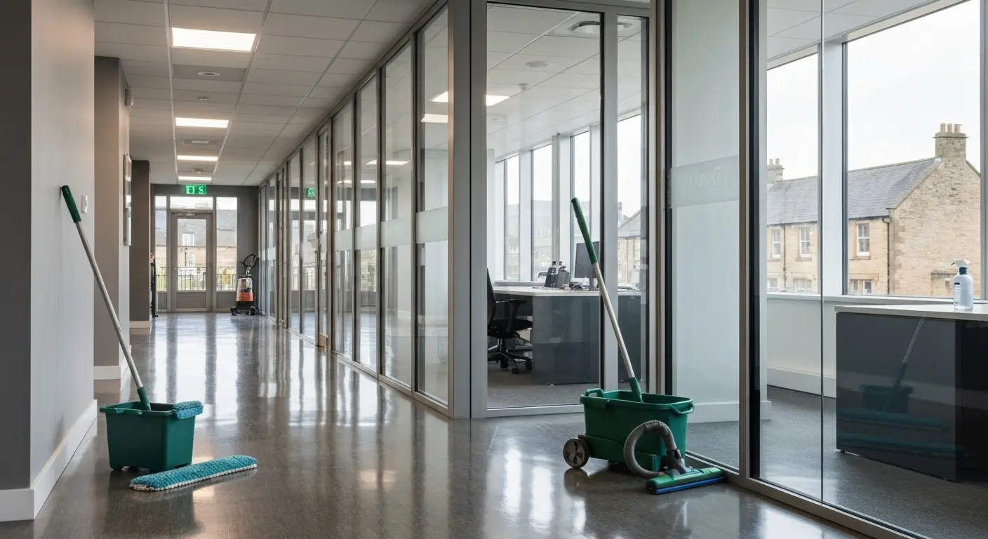 Office cleaning in Glastonbury office park