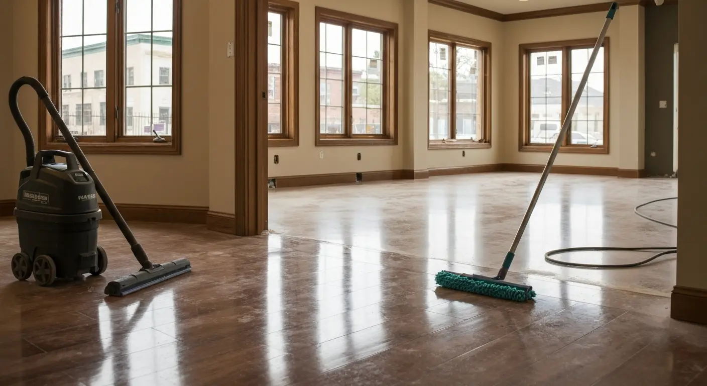 Post-construction cleanup