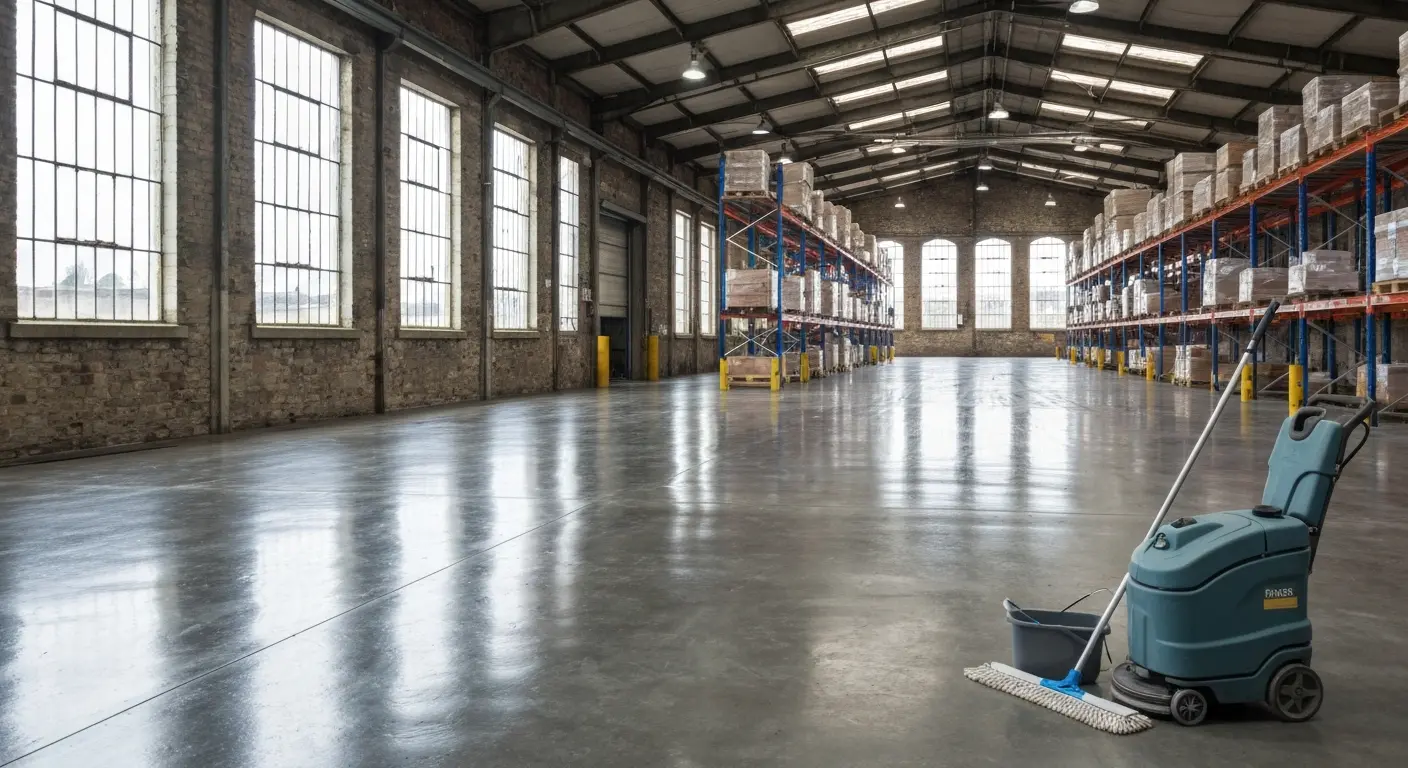 Industrial and warehouse cleaning in Glastonbury