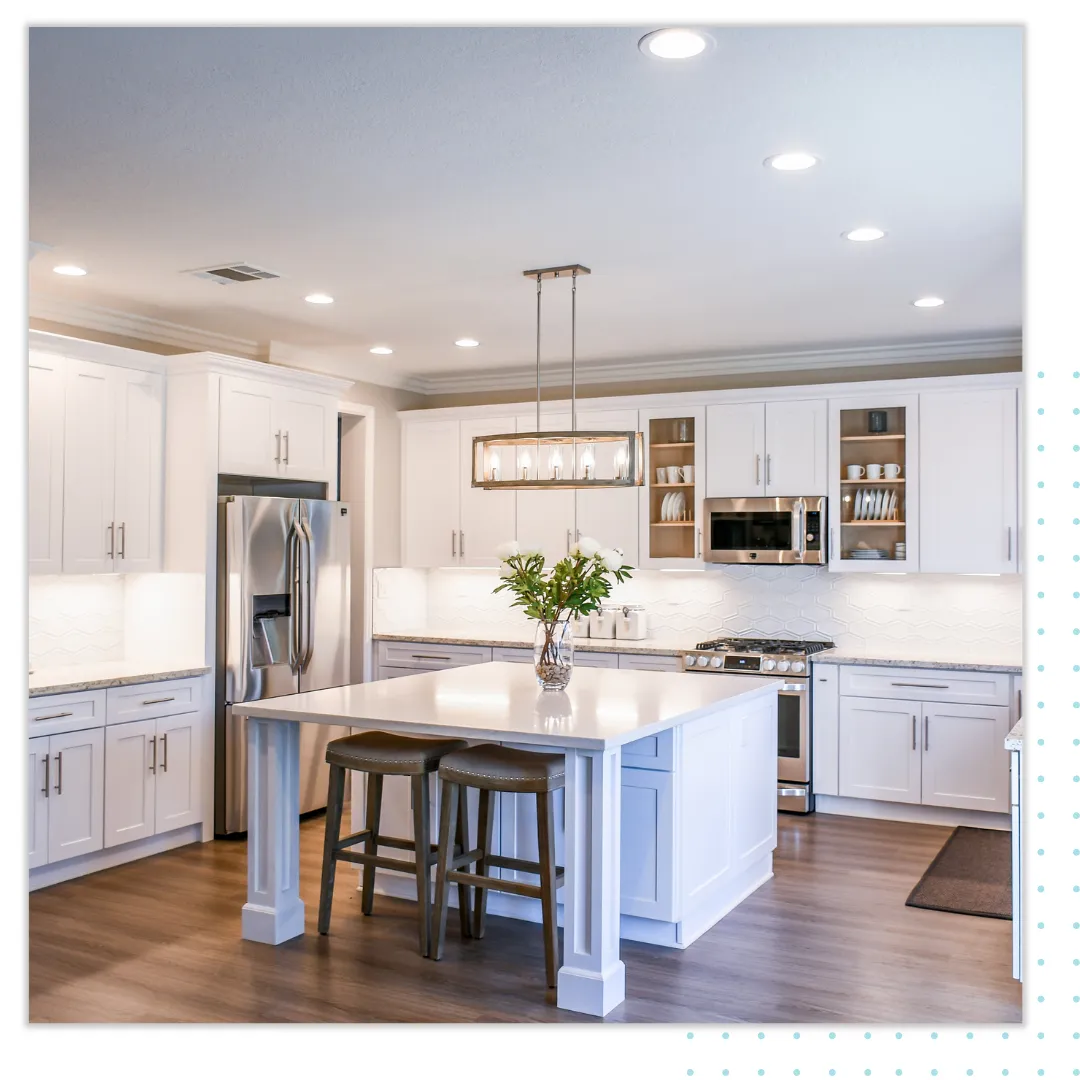 Kitchen remodel completed by Pro Finish LLC in Maryland