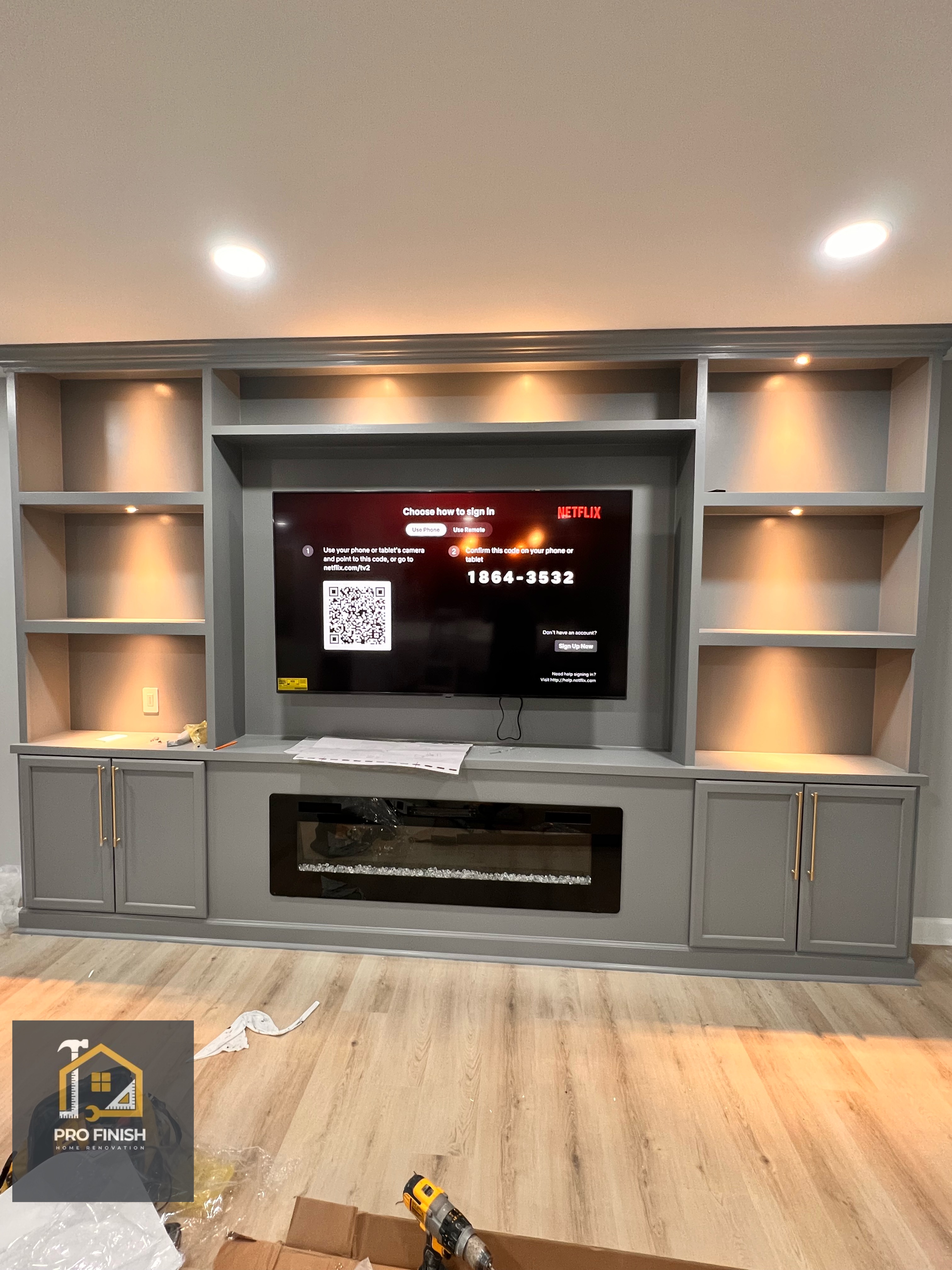 Custom Built-In Project 15