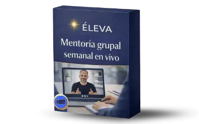 Mentoría grupal semanal en vivo