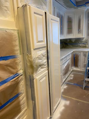 Cabinet Refinishing in Branford
