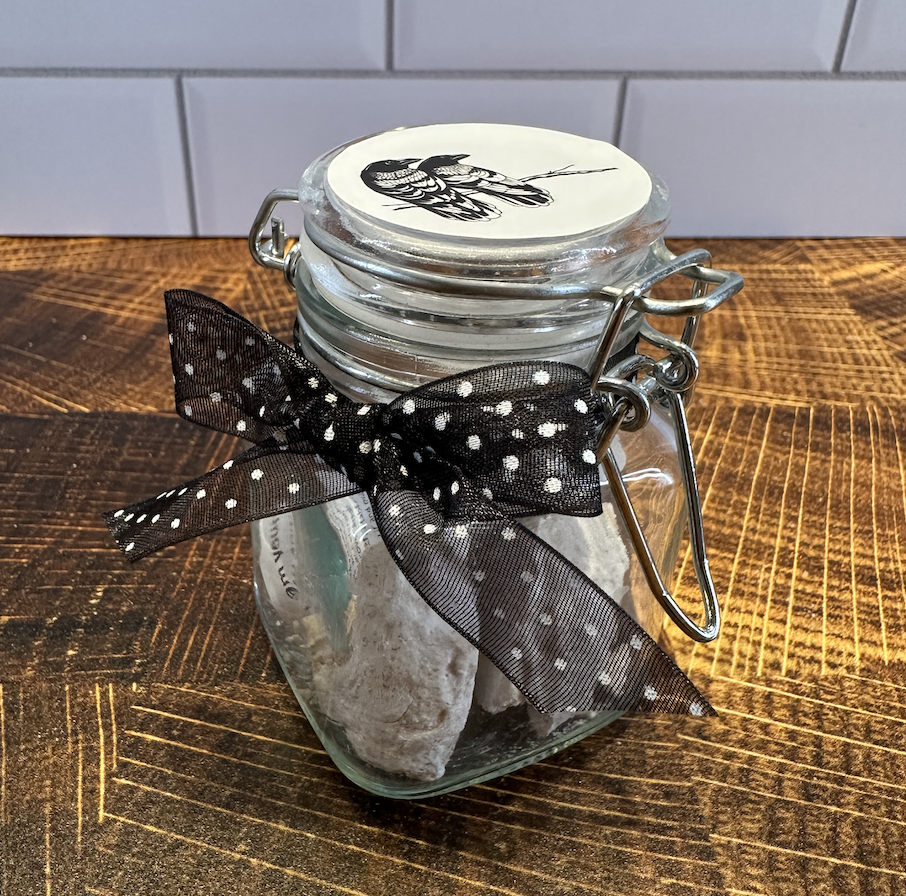 Crow Bench Farm sourdough starter jar