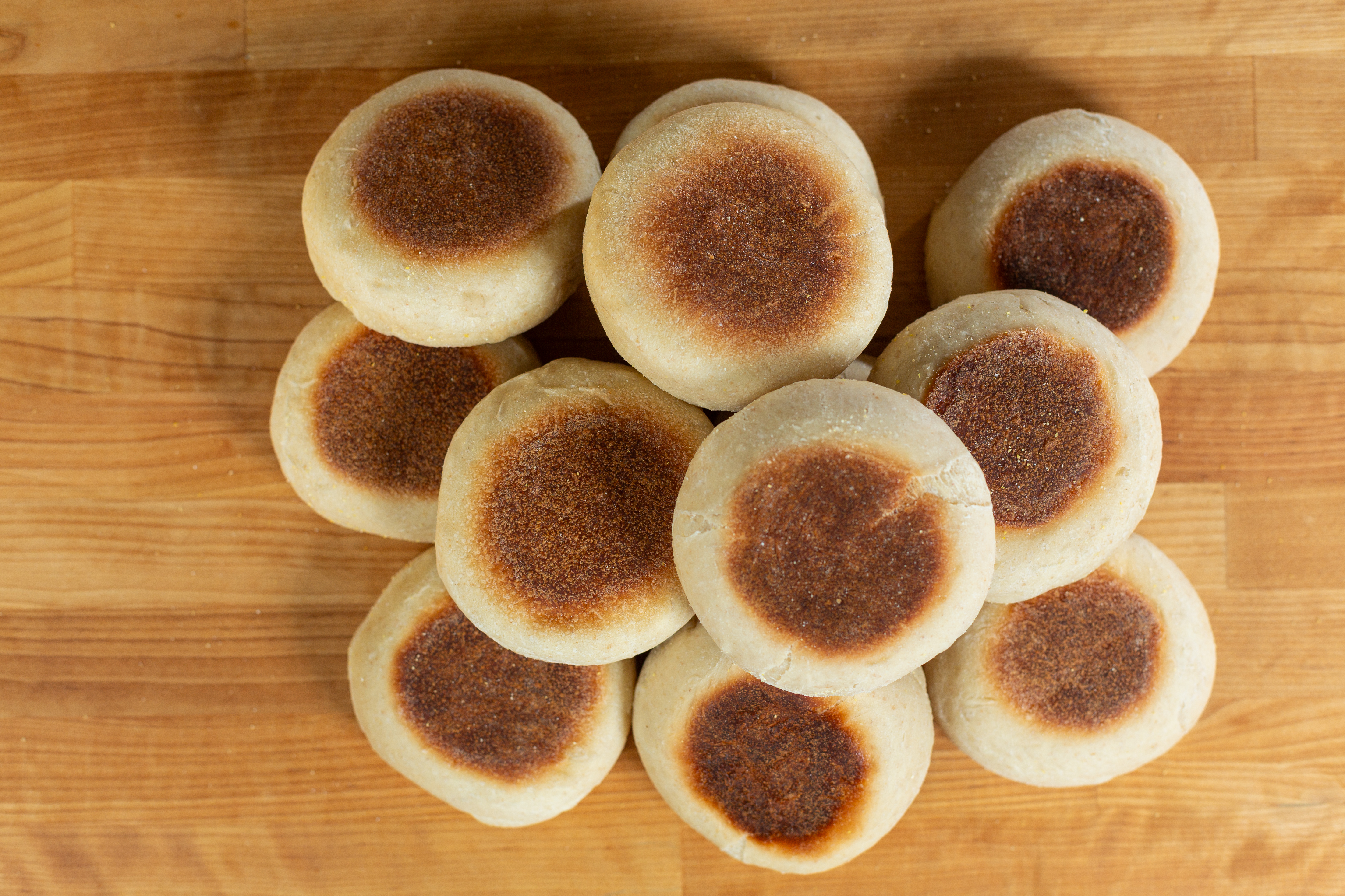 Sourdough English Muffins