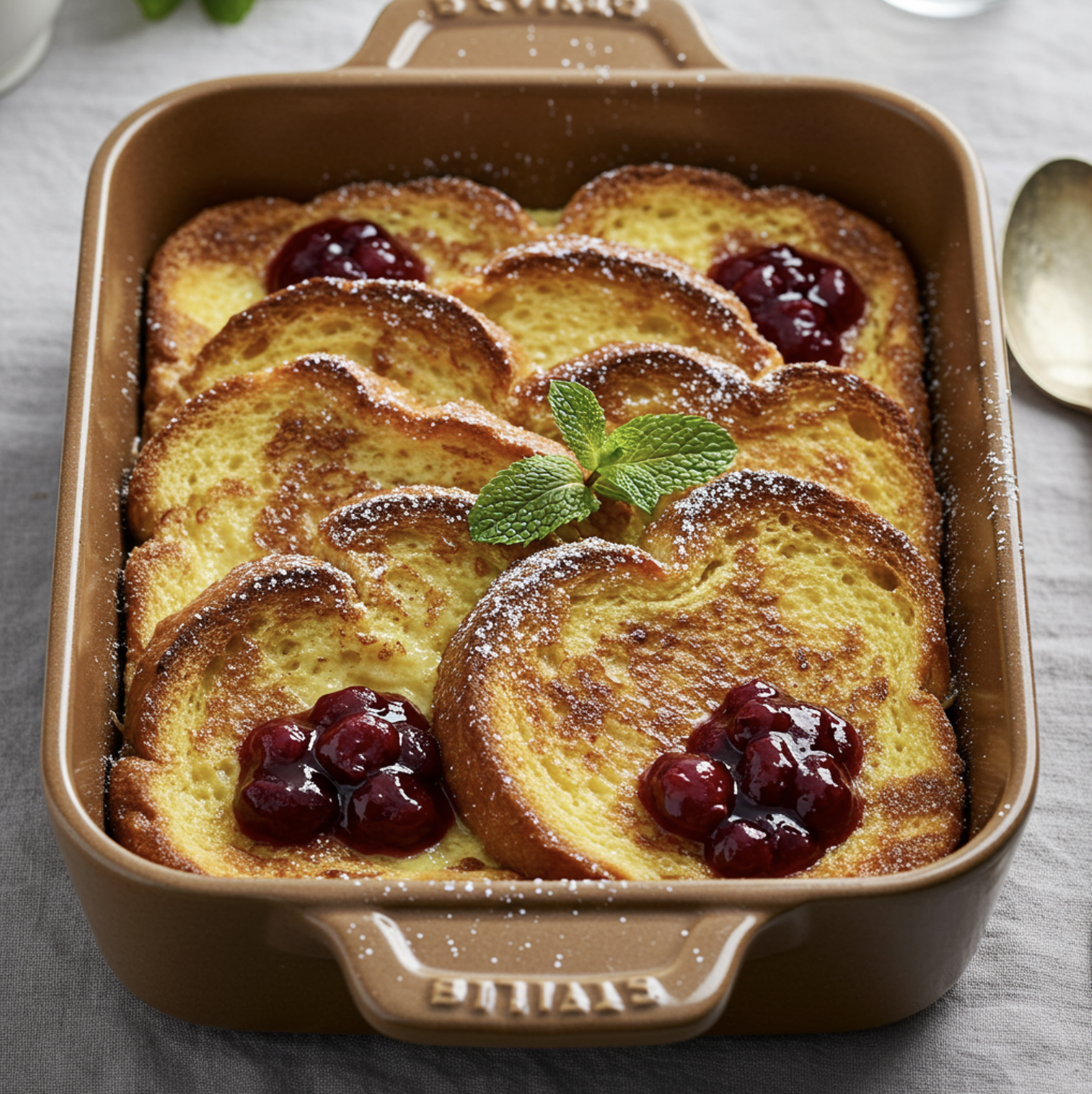 French toast breakfast casserole