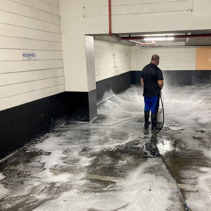 Parking Garage Cleaning Houston