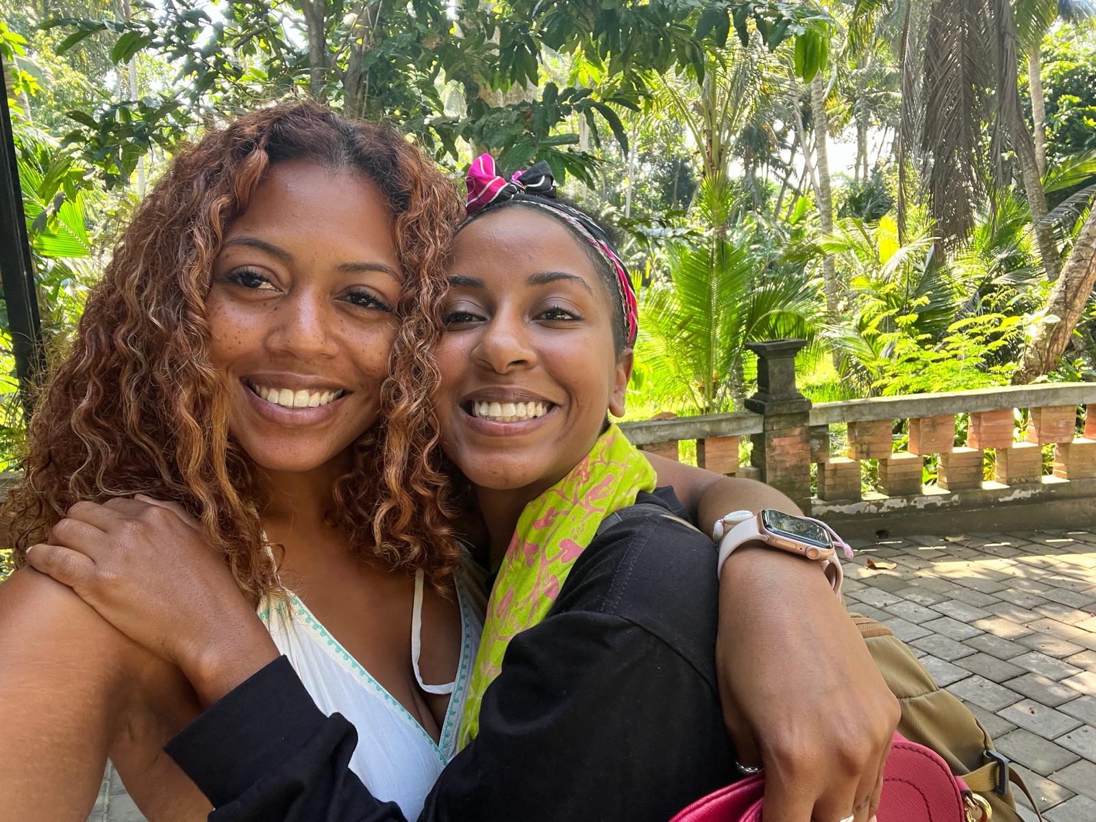 A joyful Homecoming Pilates retreat moment