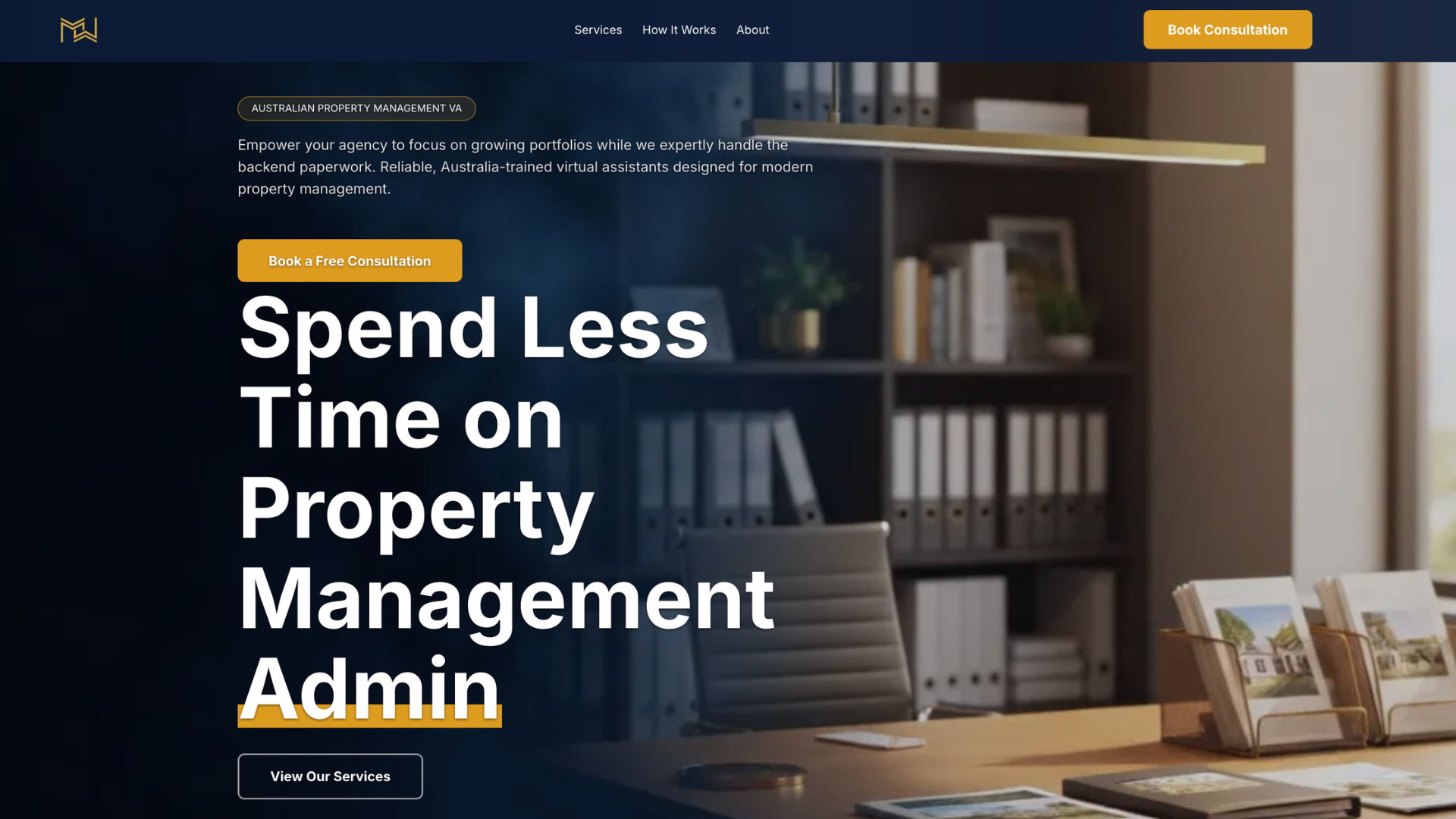 Australian Property Management Admin Support Funnel