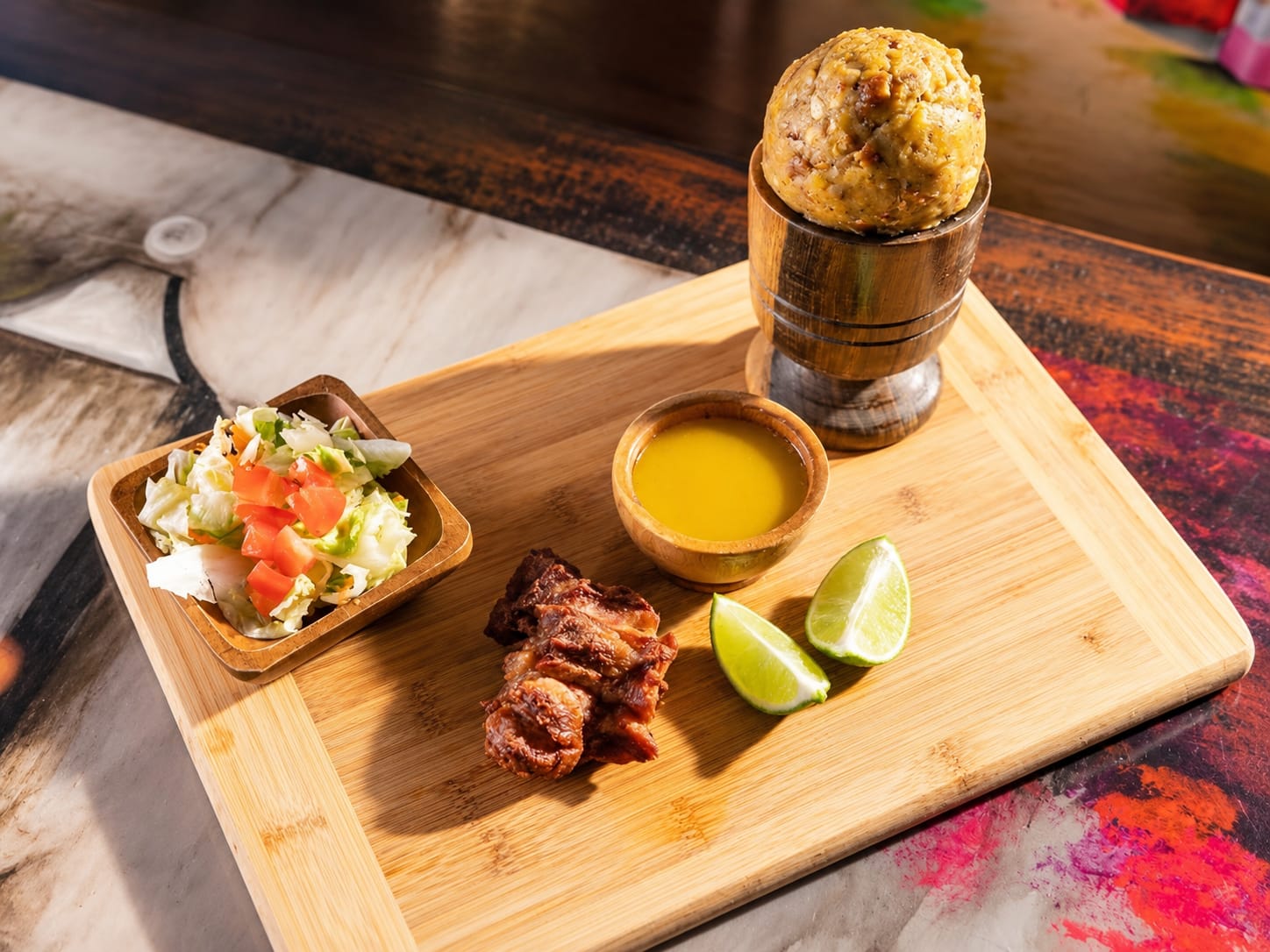 Mofongo de chicharrón