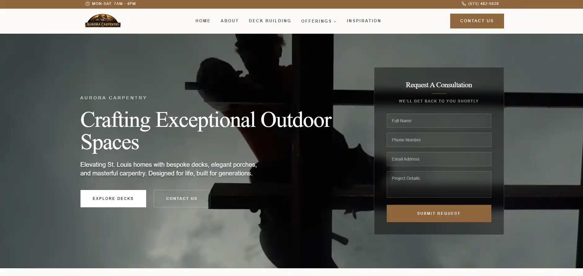 Construction & Home Services Homepage