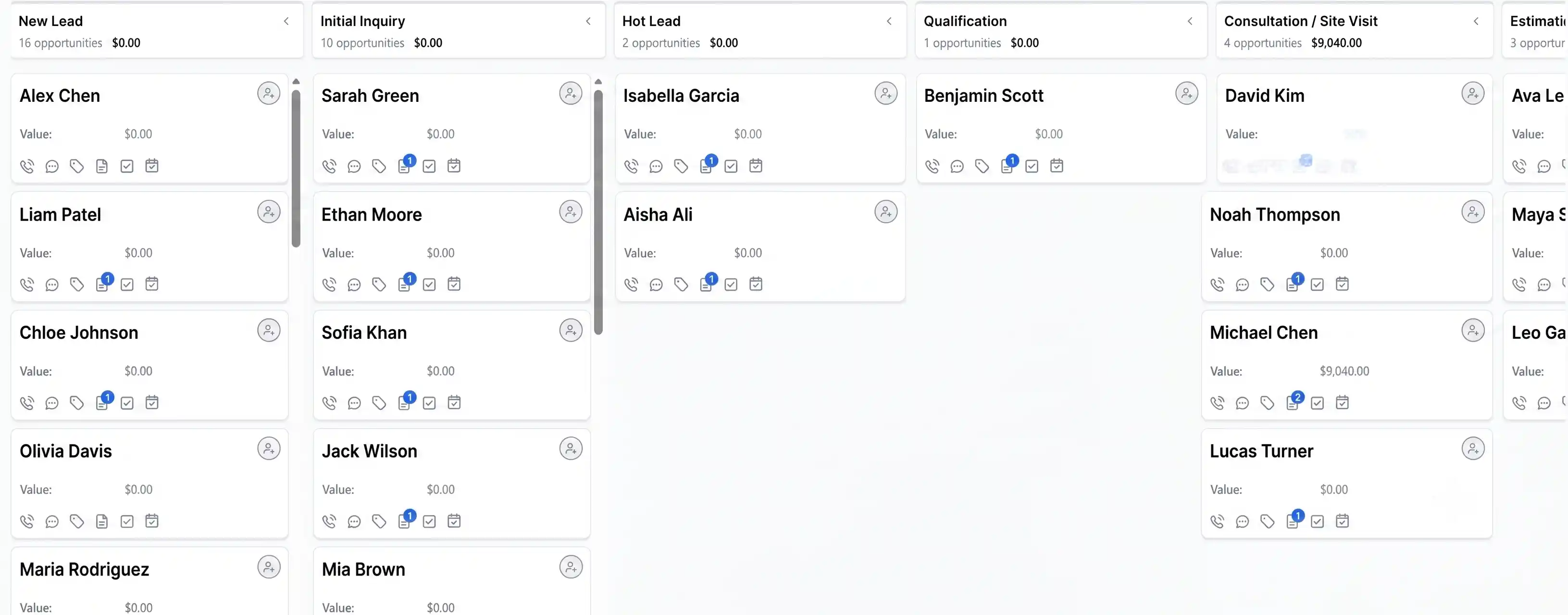 Custom Lead Tracking