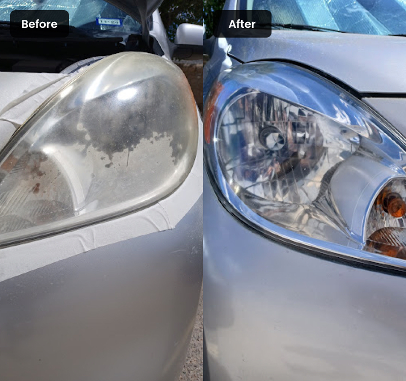 Car Headlight Restoration Service