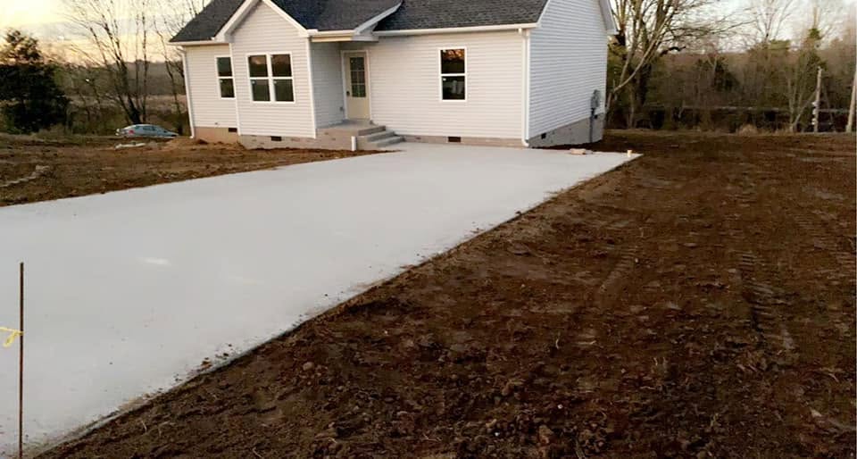 Excavation and site preparation work by Blackburn Construction