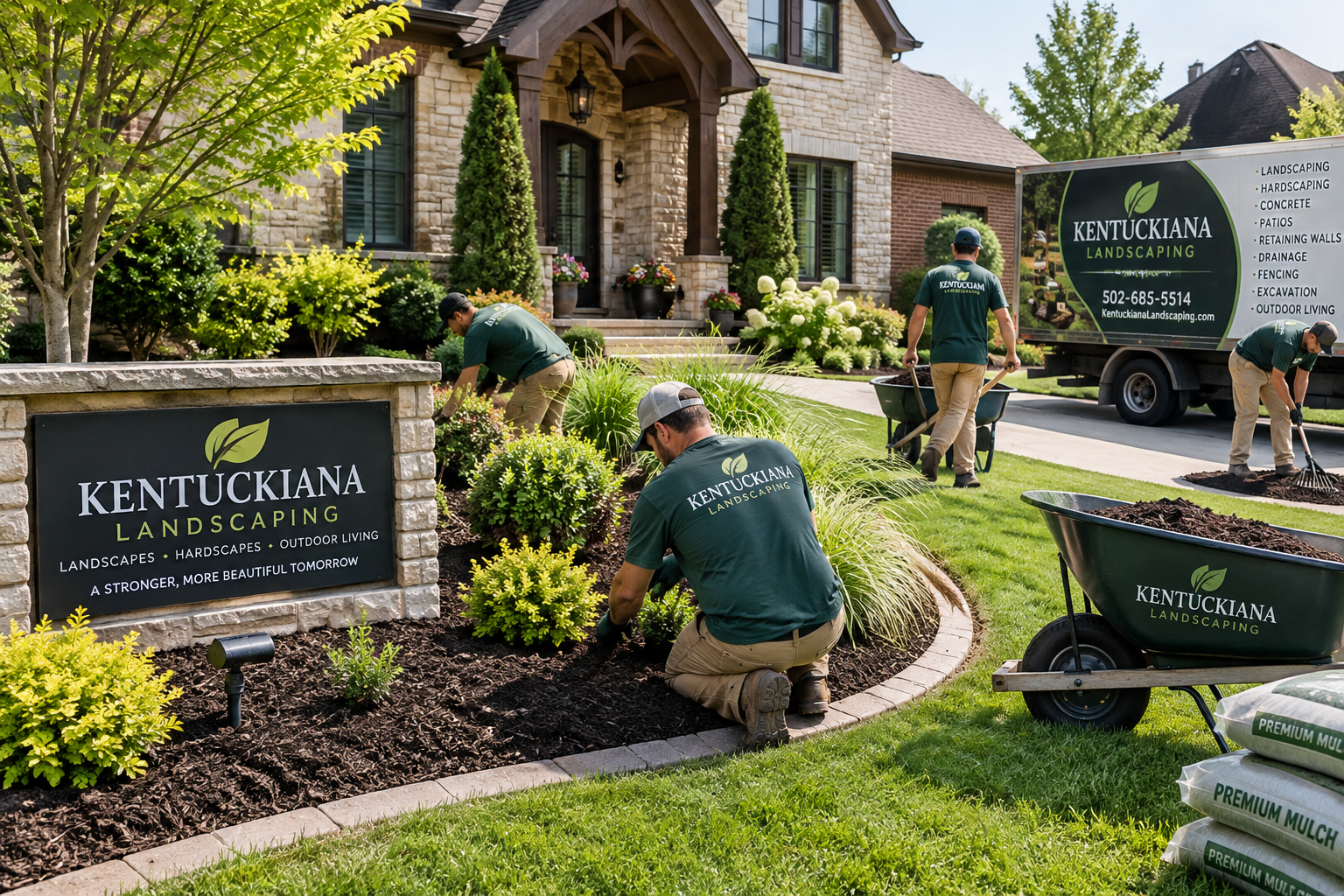 Concrete work in Clarksville, Indiana