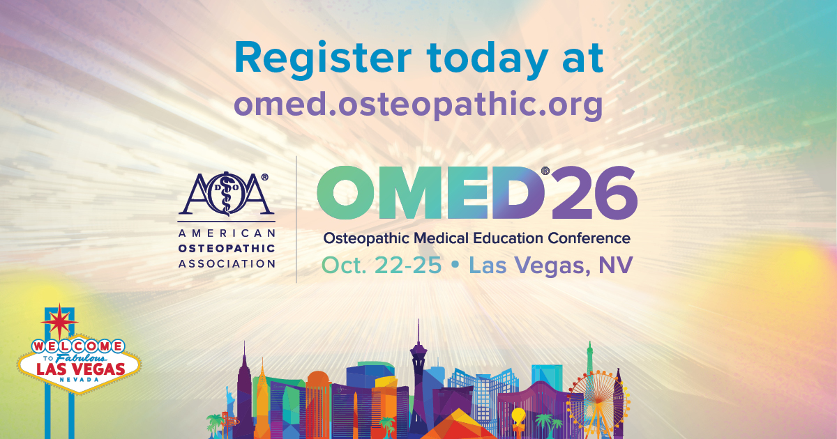 OMED 2026, October 22–25, Las Vegas