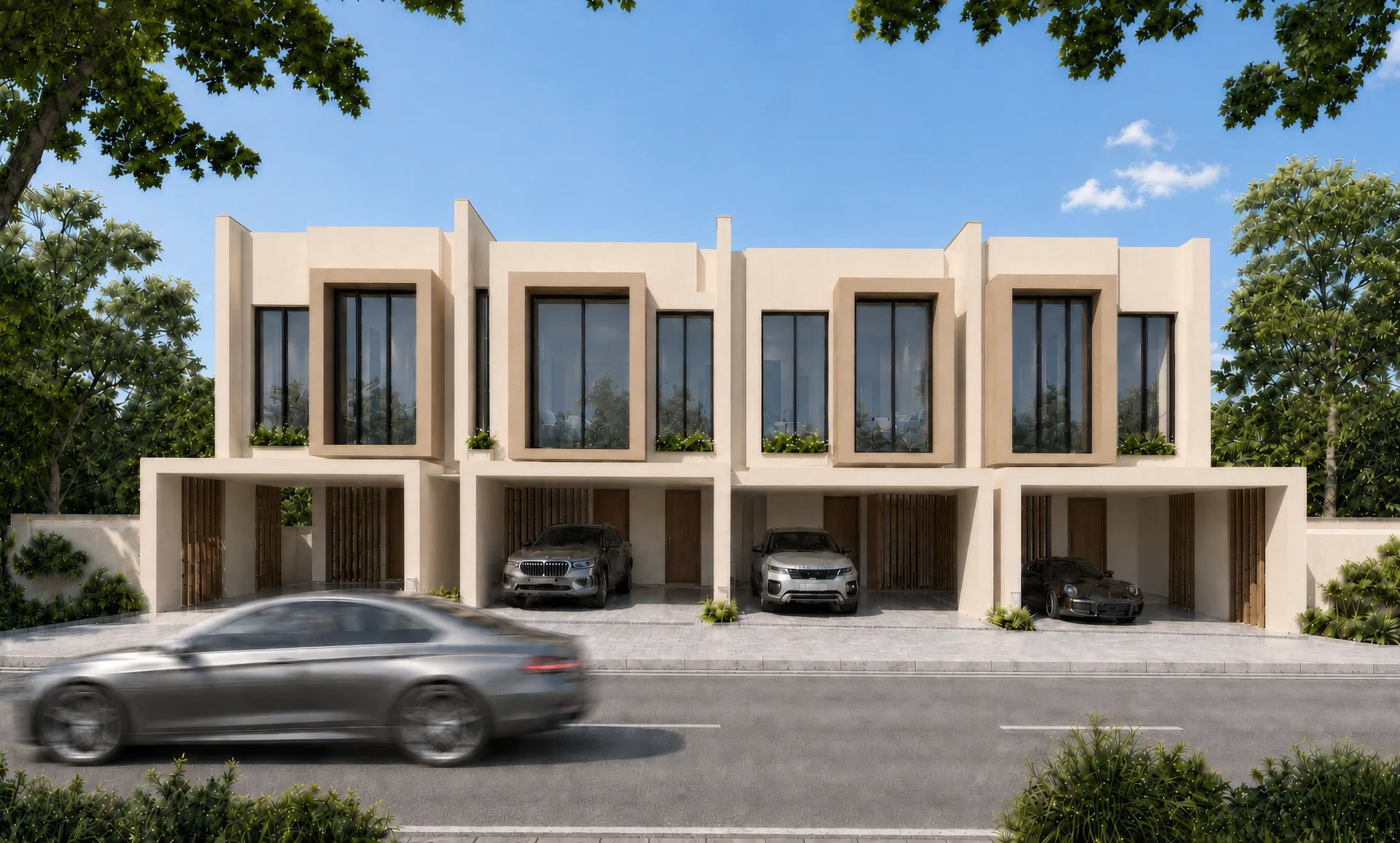 تصور معماري للفلل المتصلة في Amour sans Détour 2