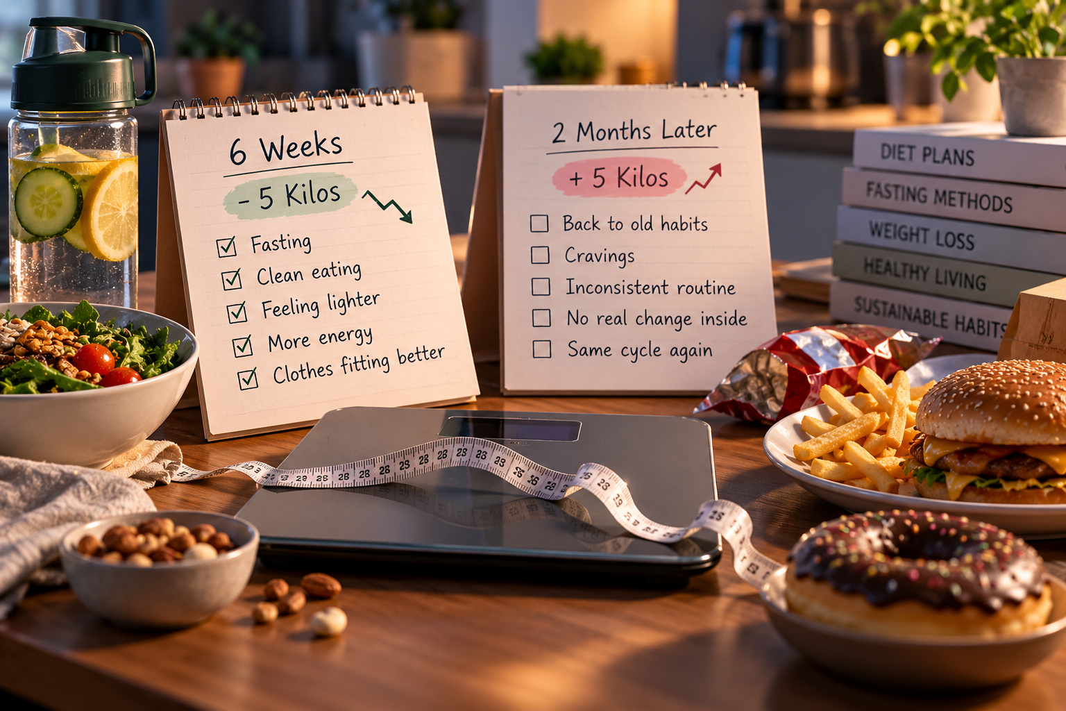 Fasting and weight regain