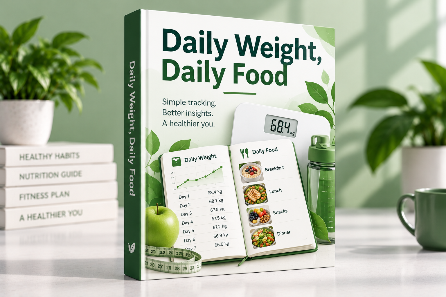Daily Weight Daily Food mockup