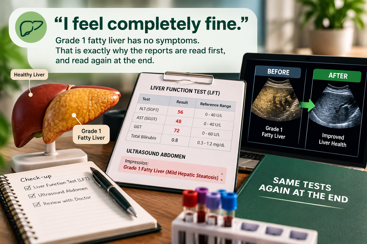 I feel completely fine