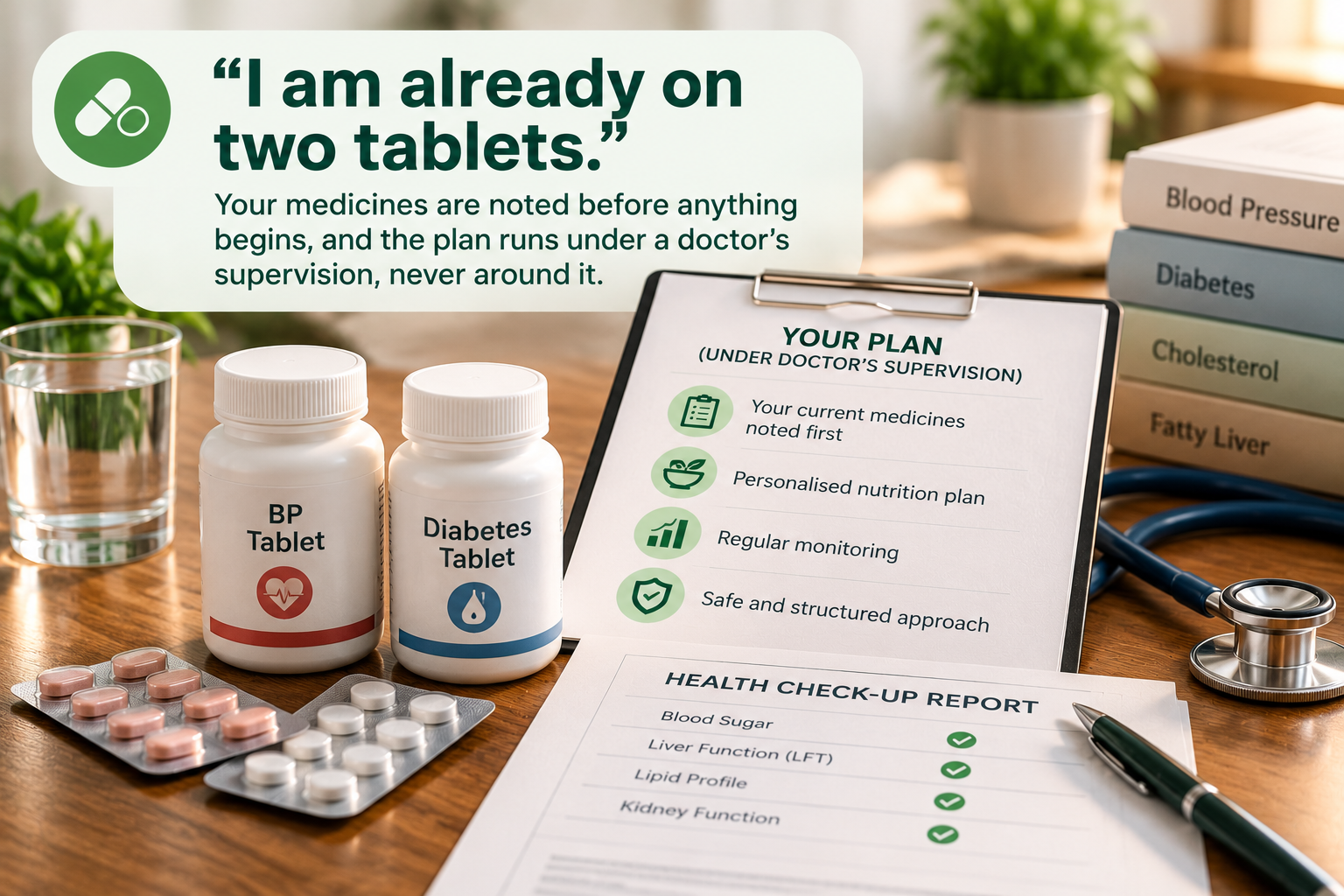 I am already on two tablets